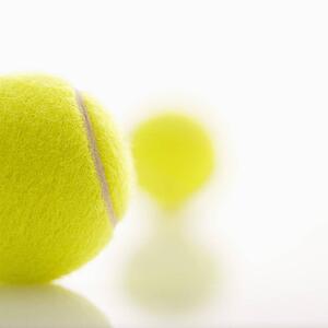 Two tennis balls