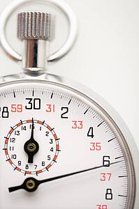 Detail of stopwatch 