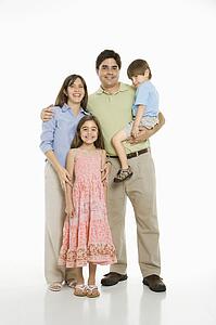 Family standing