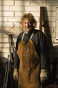 Portrait of a male metalsmith