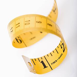 Curly measuring tape