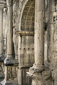 Architecture in Rome, Italy.
