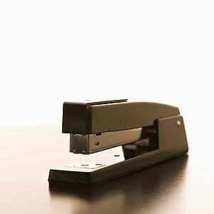 Still life of stapler