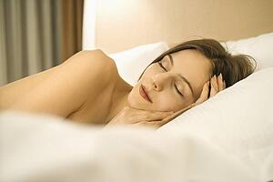 Woman sleeping