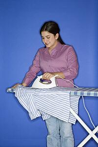 Ironing shirt