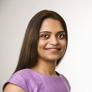 portrait of pretty Indian woman 