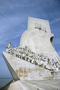 Monument to the Discoveries in Lisbon, Portugal.