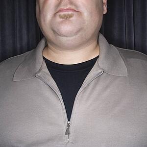male chest and neck