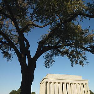 Lincoln Memorial in Washington, D. C., USA.