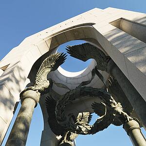 World War II Memorial in Washington, D. C., USA