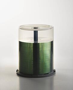 Stack of compact discs in case