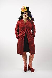 Unique makeup and clothing