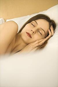 Woman sleeping