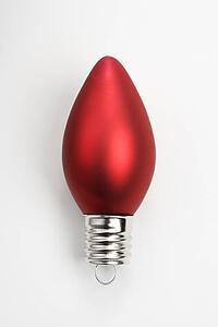 Still life of red Christmas ornament