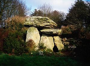 Knockeen Dolmen, Tramore, Co Waterford, Ireland