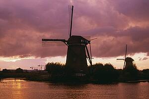 Windmills at Kinderdijk, Netherlands