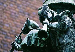 Statue of town criers, Bremen, Germany