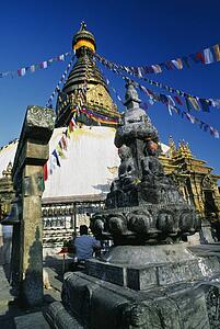Swayambhunath Buddhist Temple, Kathmandu, Nepal