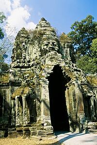 North Gate, Angkor Thom, Cambodia