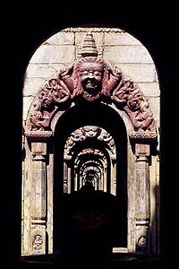 Doorways of Chaityas, Pashupatinath, Nepal