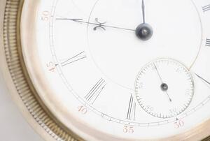 Close-up of a pocket watch