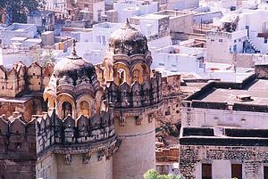 View from Mehrangarh Fort, Jodhpur, Rajasthan, India