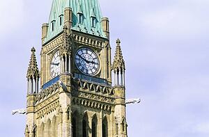 Peace Tower, The Centre Block, Parliament Hill, Ottawa, Canada