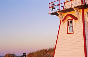 Cove Head Lighthouse, Prince Edward Island National Park, Prince Edward Island, Canada 