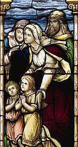 Stained glass window