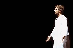 Man portraying Jesus