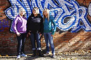 Portrait of three women