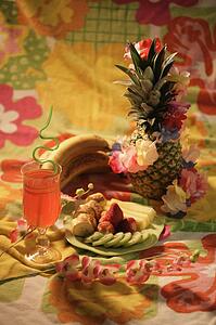 Tropical fruit and beverage