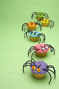 Spider cupcakes