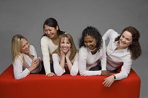 Group of female friends