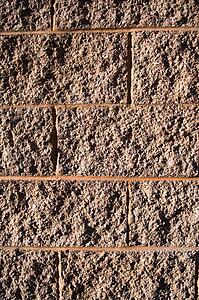 Red cement wall 