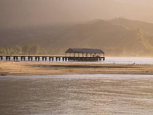Pier, Kaui, Hawaii 