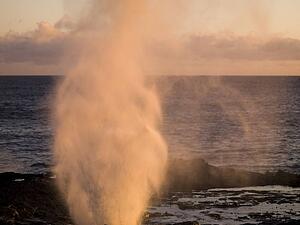 Spouting Horn, Kauai, Hawaii 