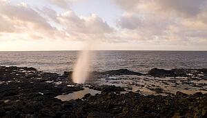 Spouting Horn, Kauai, Hawaii 
