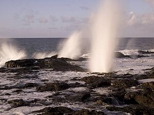 Spouting Horn, Kauai, Hawaii 