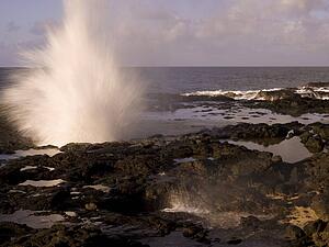 Spouting Horn, Kauai, Hawaii 