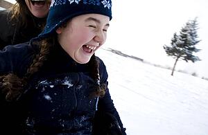 Child laughing