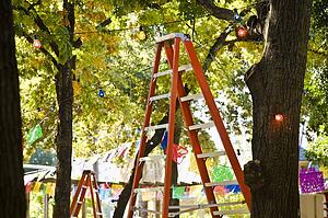 Decorating for an outdoor party