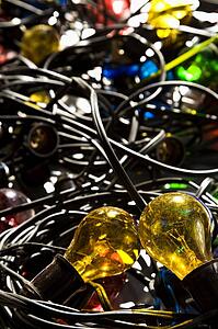 String of colored lights