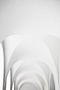 White archways