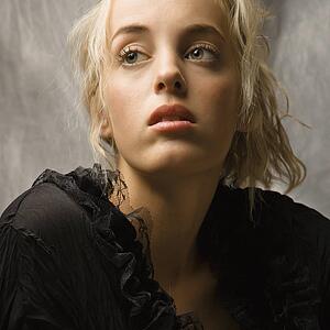 Attractive blonde woman