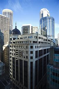 Skyscrapers in Sydney, Australia.