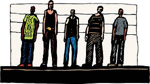line up