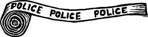police tape