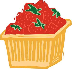 Strawberries in Basket