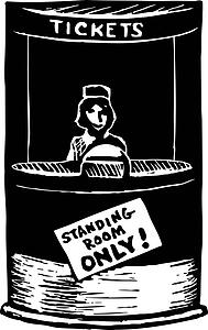 standing room only